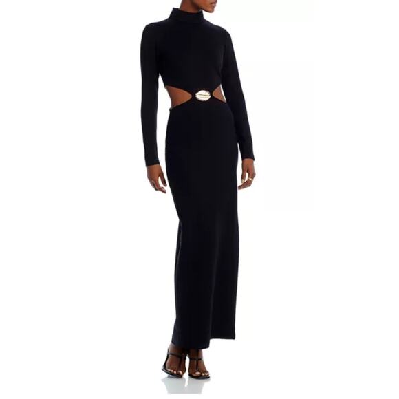 STAUD Arlette Cutout Dress maxi dress size small $450.00 retail - Picture 1 of 12